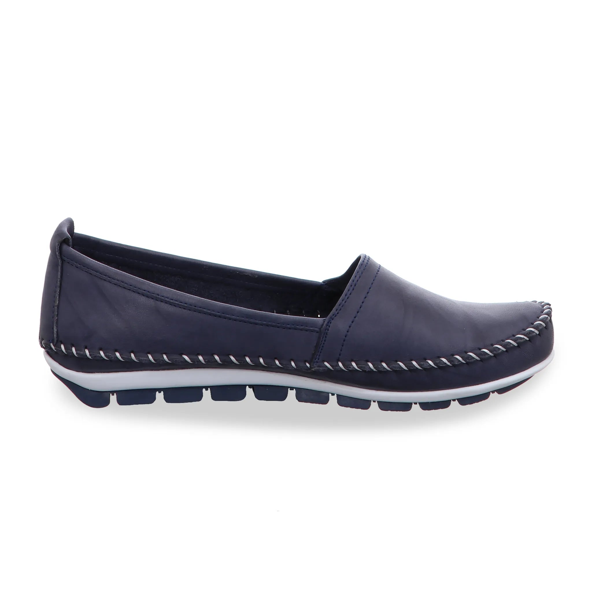 Gemini Damen Slipper blau - Gemini Schuhe - Bildbeschreibung