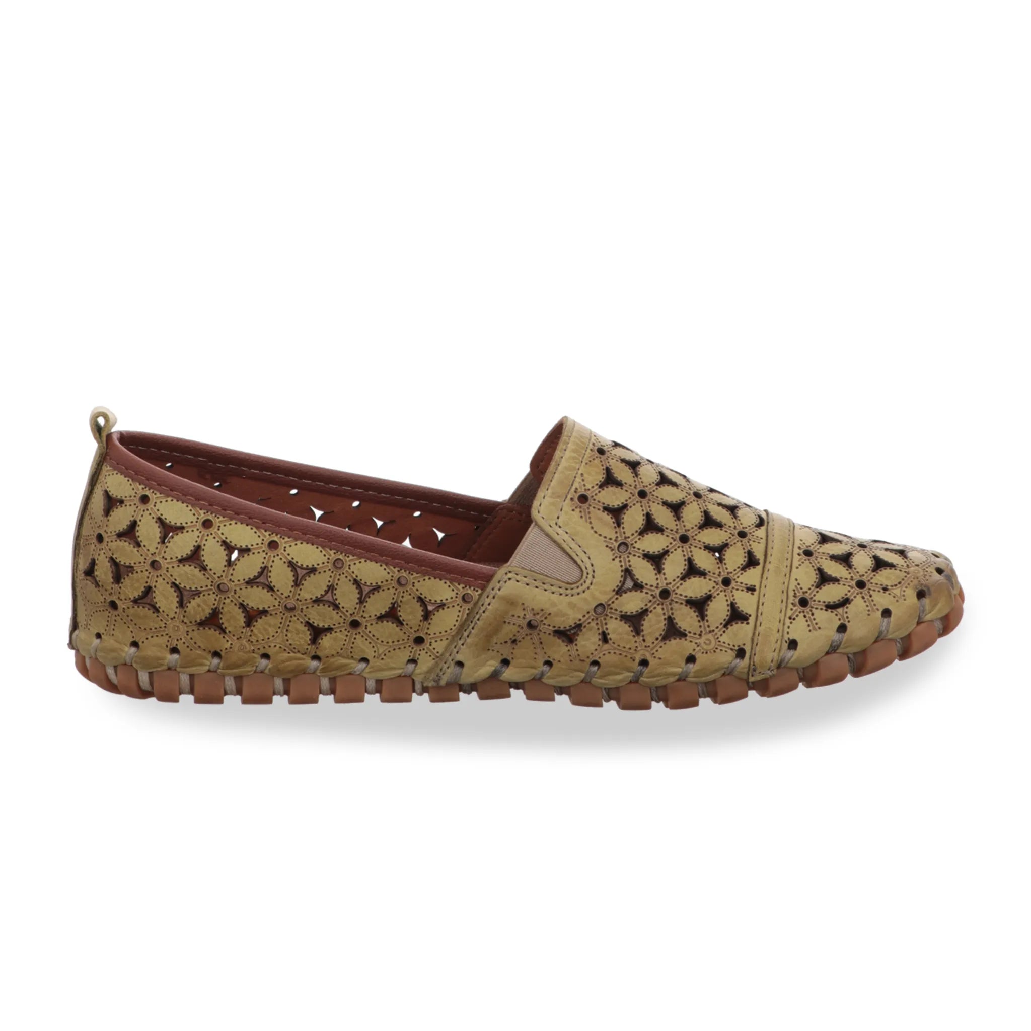 Gemini Damen Slipper grün - Gemini Schuhe