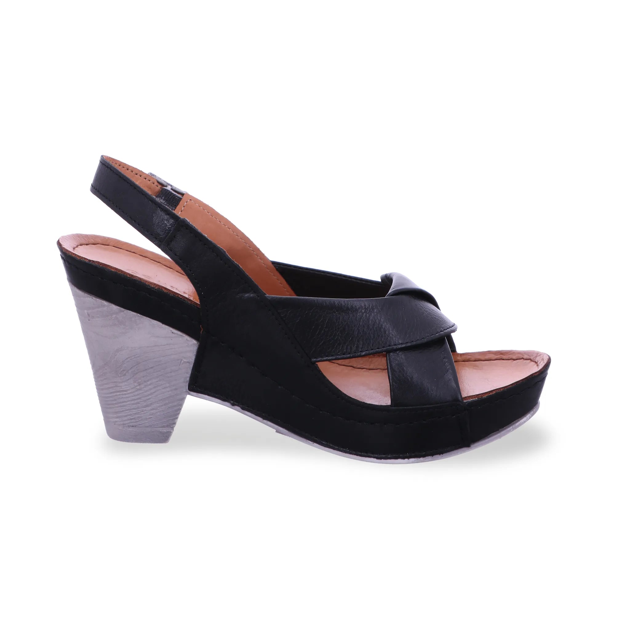 Gemini Damen Sandale schwarz - Gemini Schuhe