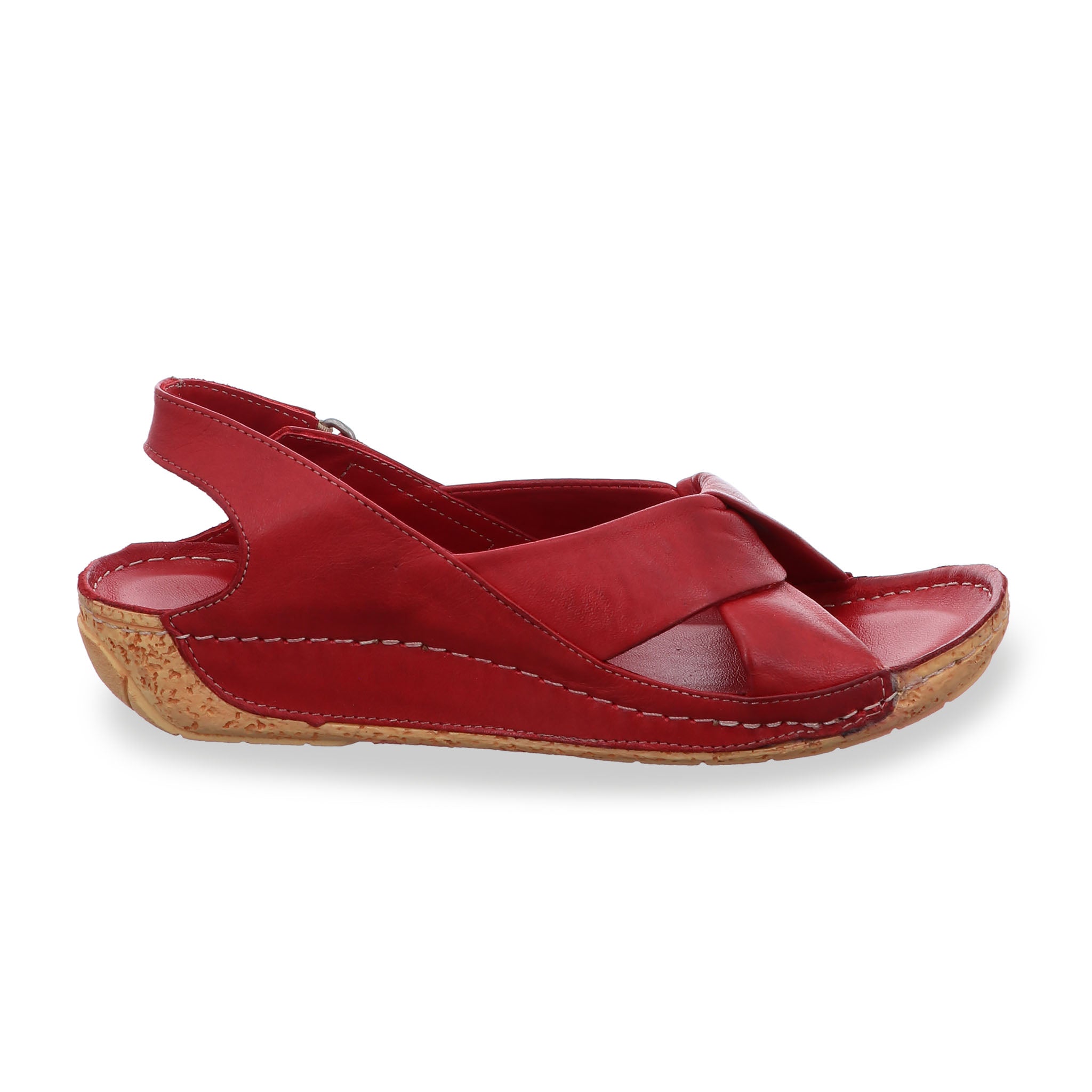Gemini Damen Sandale rot - Gemini Schuhe - Bildbeschreibung