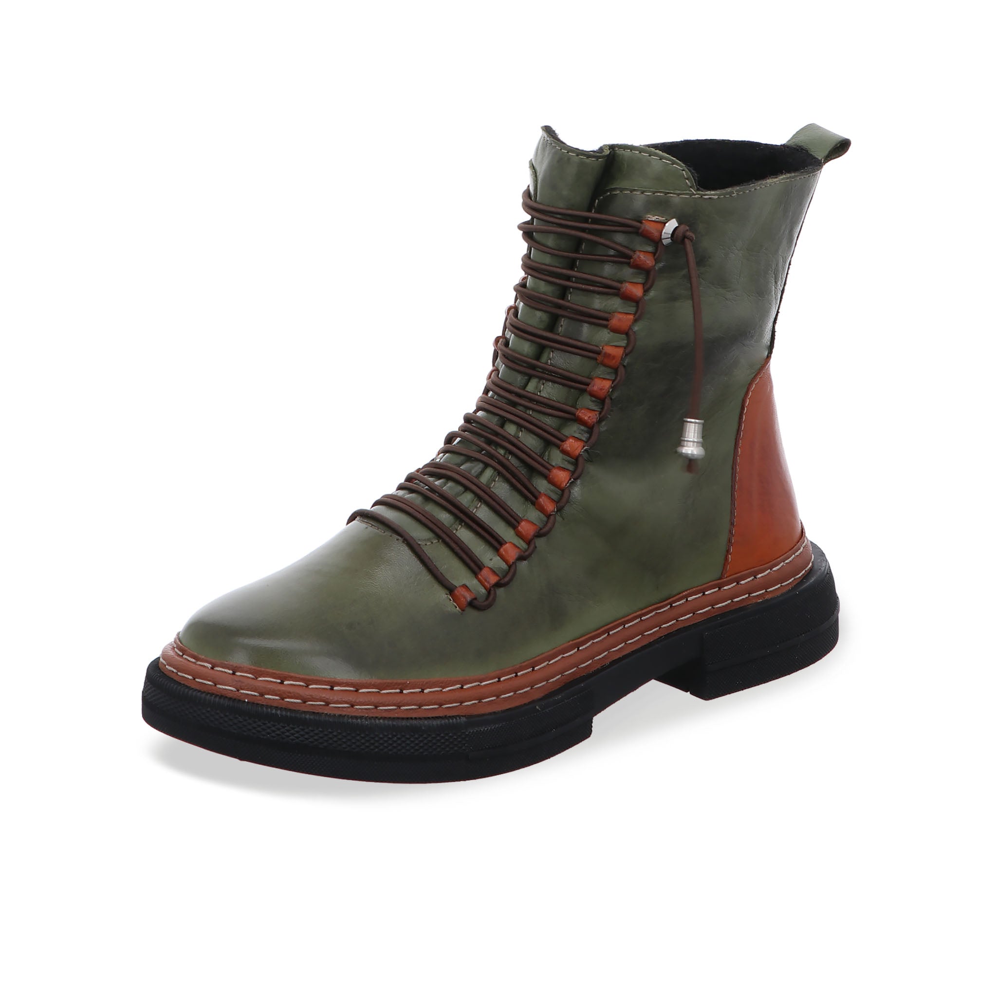 Gemini Damen Boot grün - Gemini Schuhe