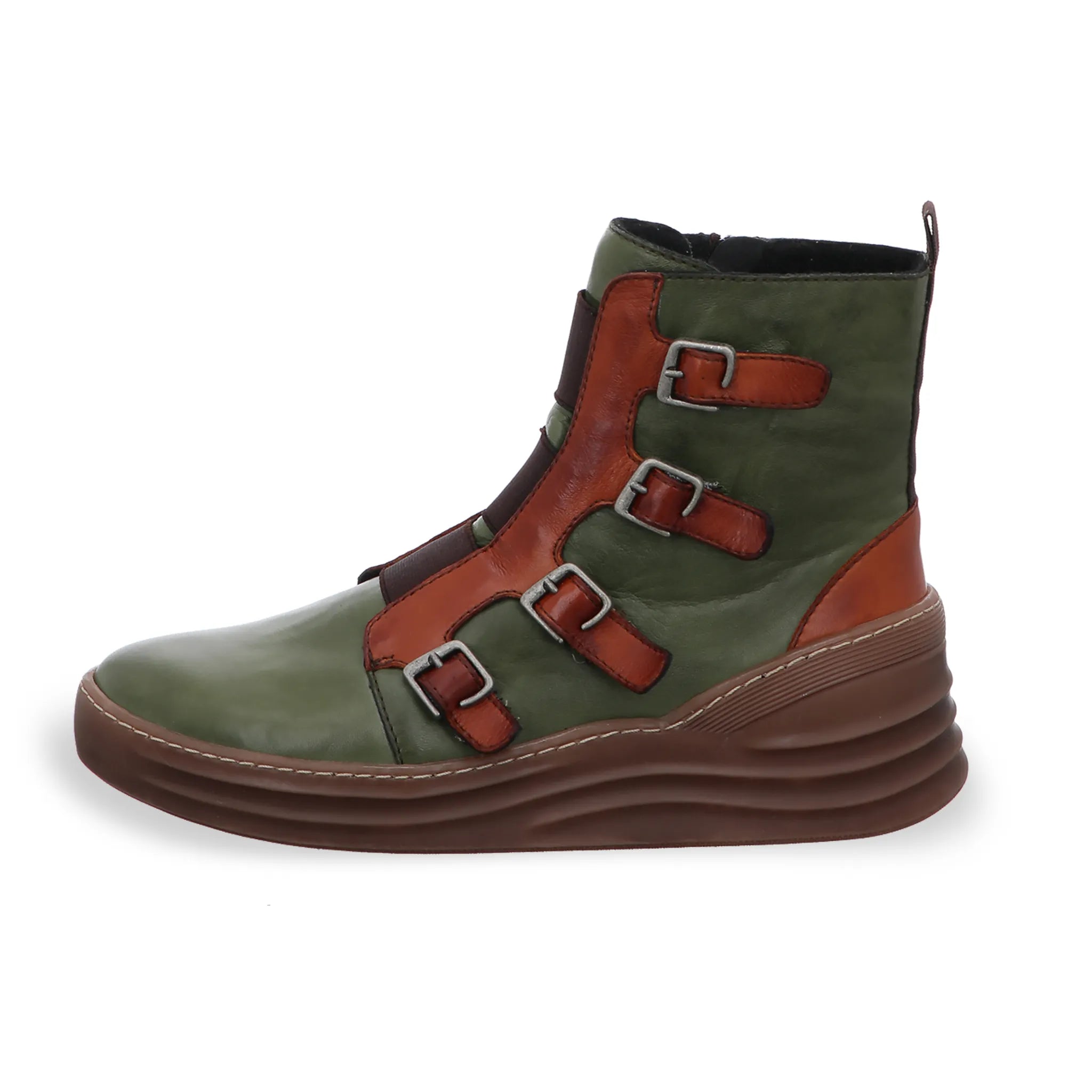 Gemini Damen Boot grün - Gemini Schuhe - Bildbeschreibung