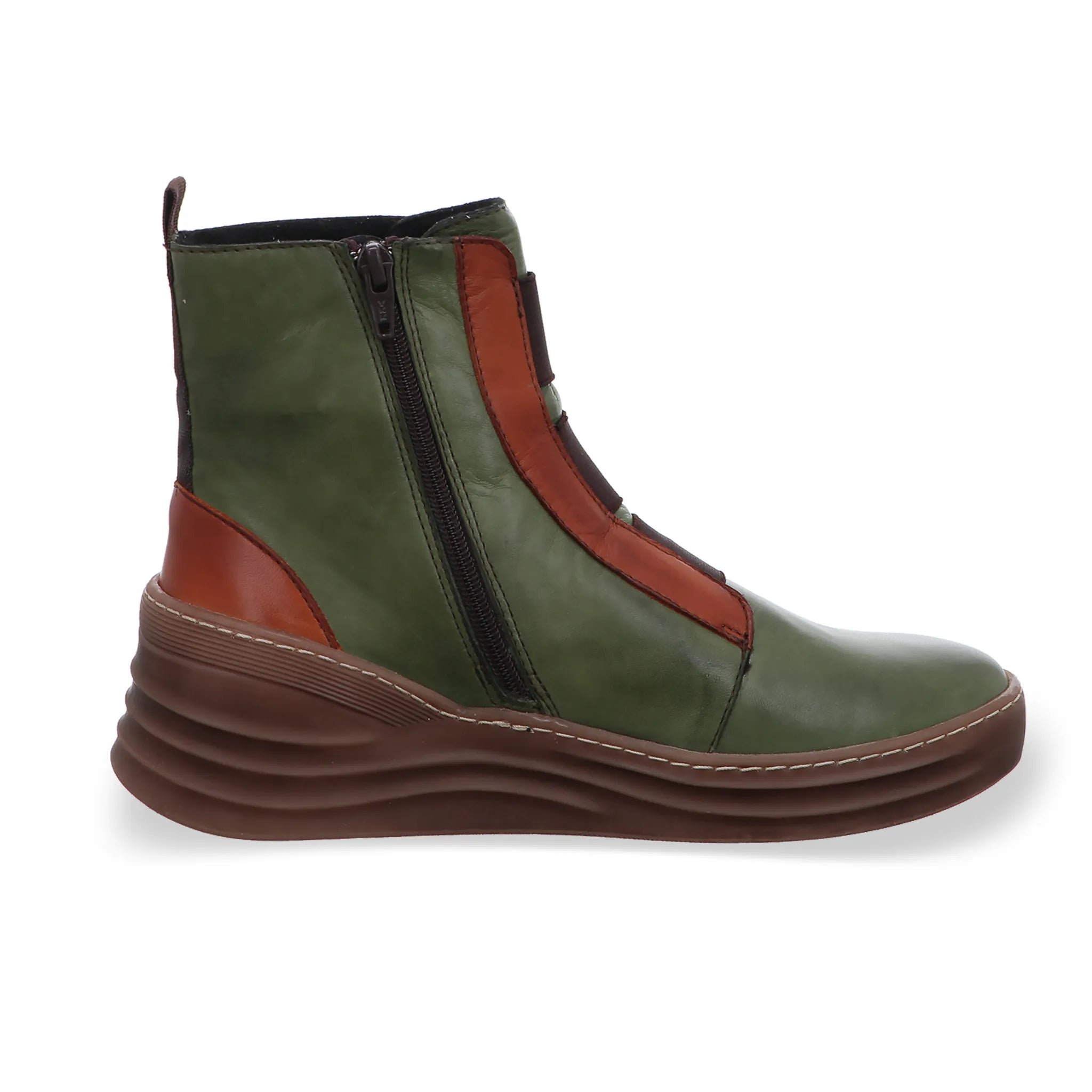 Gemini Damen Boot grün - Gemini Schuhe - Bildbeschreibung