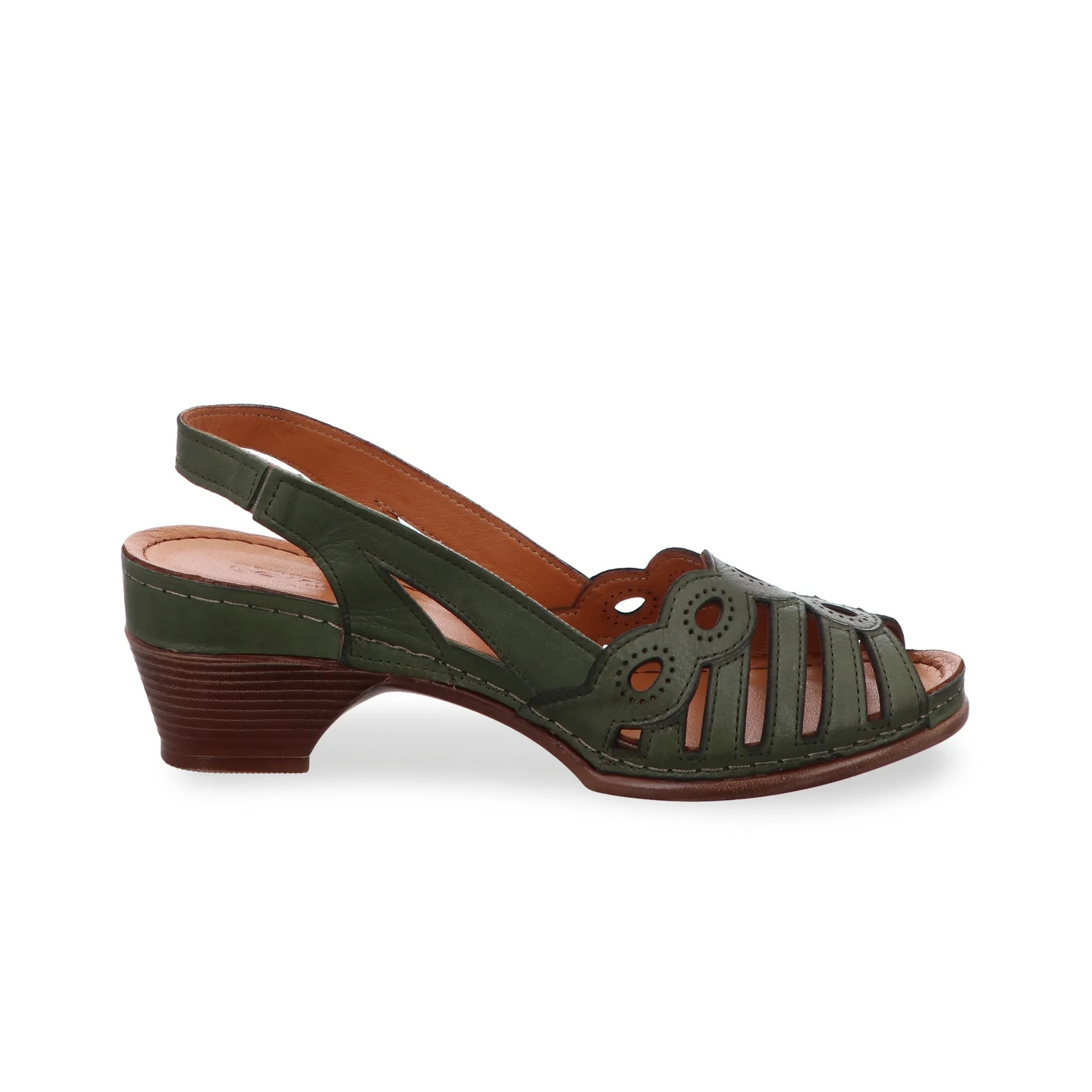 Gemini Damen Sandale grün - Gemini Schuhe