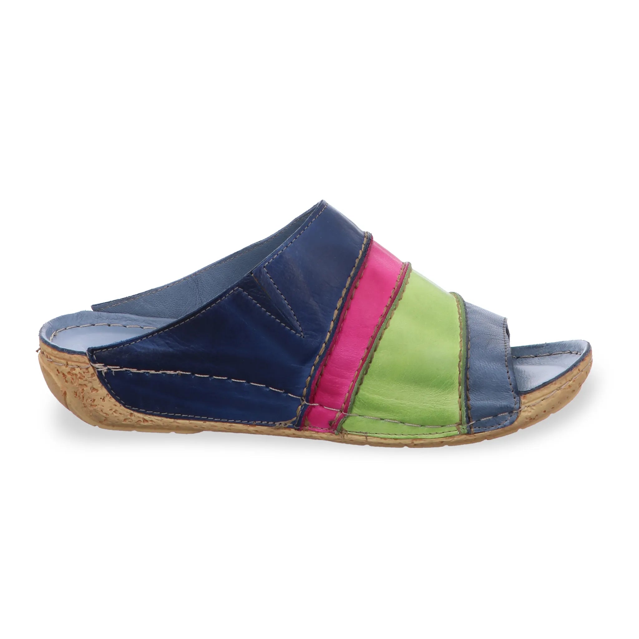 Gemini Damen Pantolette bunt - Gemini Schuhe