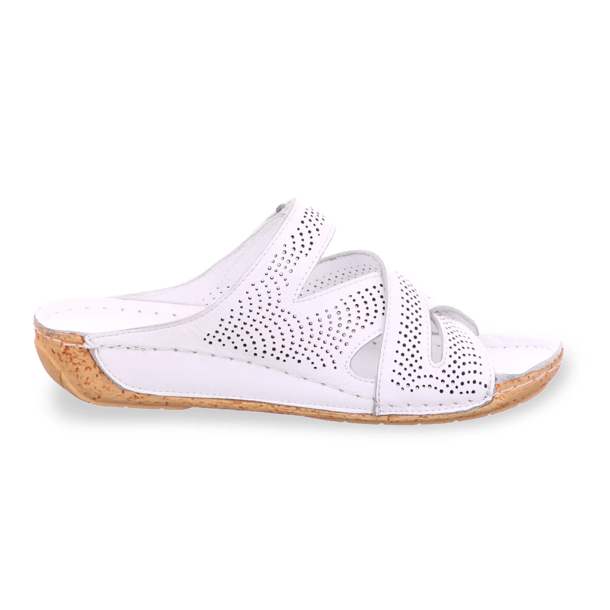 Gemini Damen Pantolette weiß - Gemini Schuhe