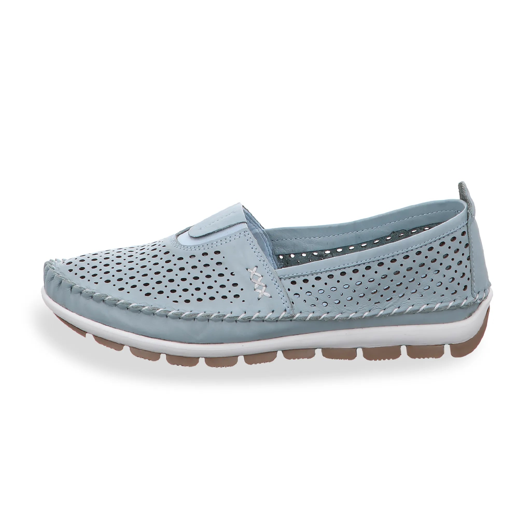 Gemini Damen Slipper blau - Gemini Schuhe - Bildbeschreibung