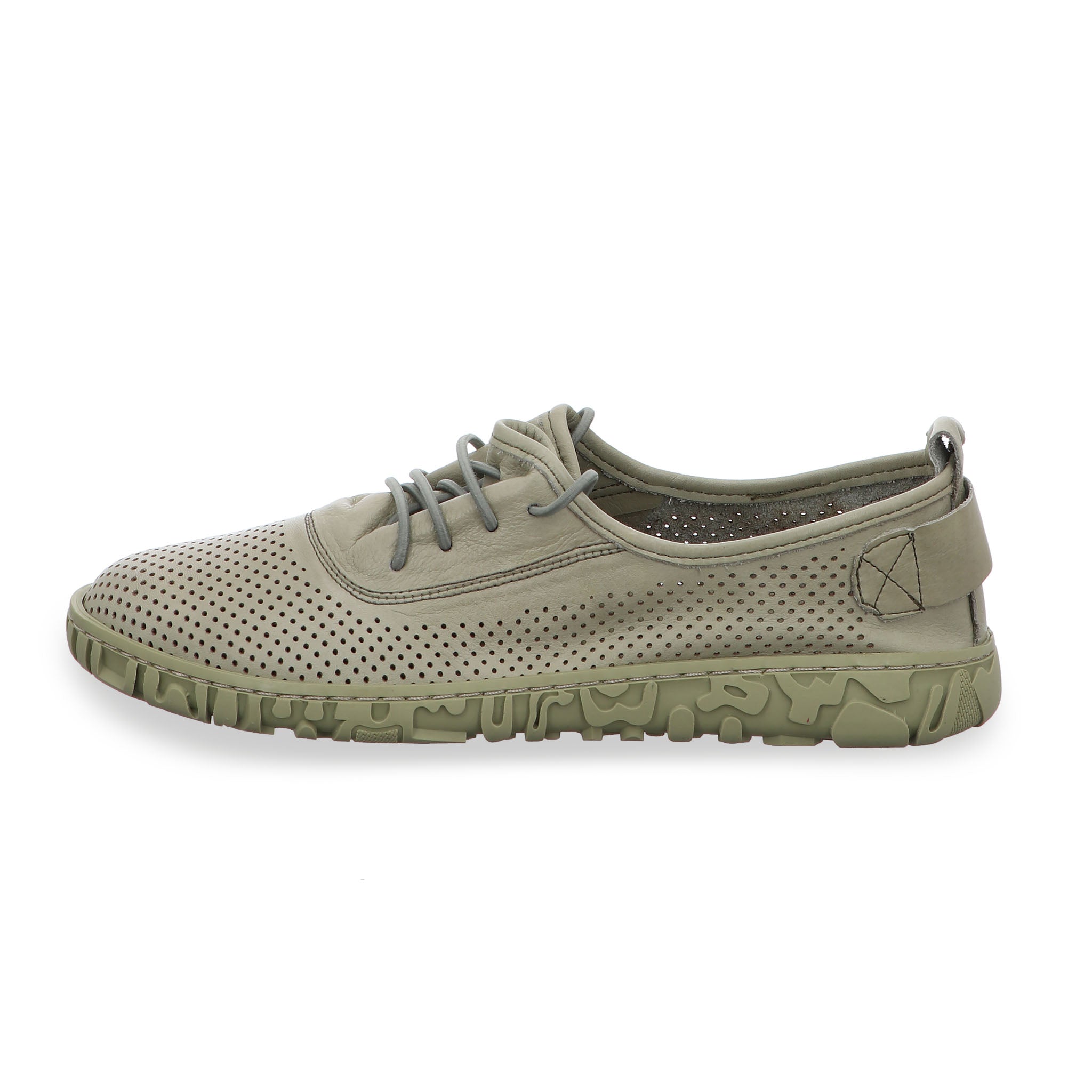 Gemini Damen Schnürschuh grün - Gemini Schuhe - Bildbeschreibung