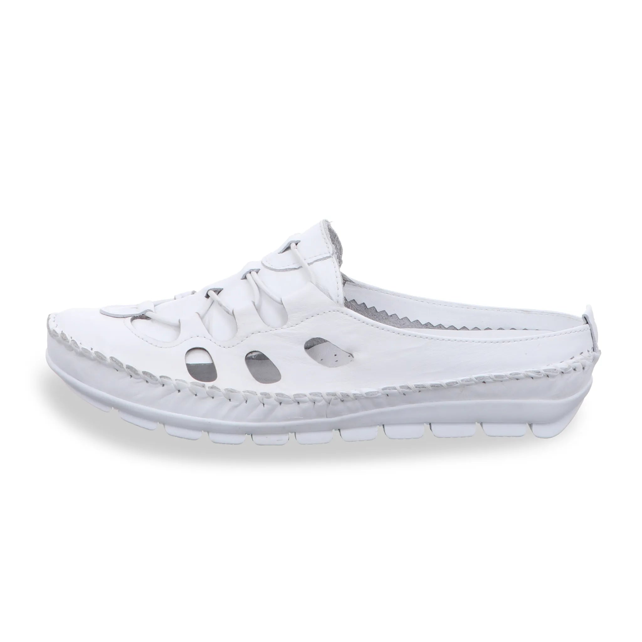 Gemini Damen Sabot weiß - Gemini Schuhe