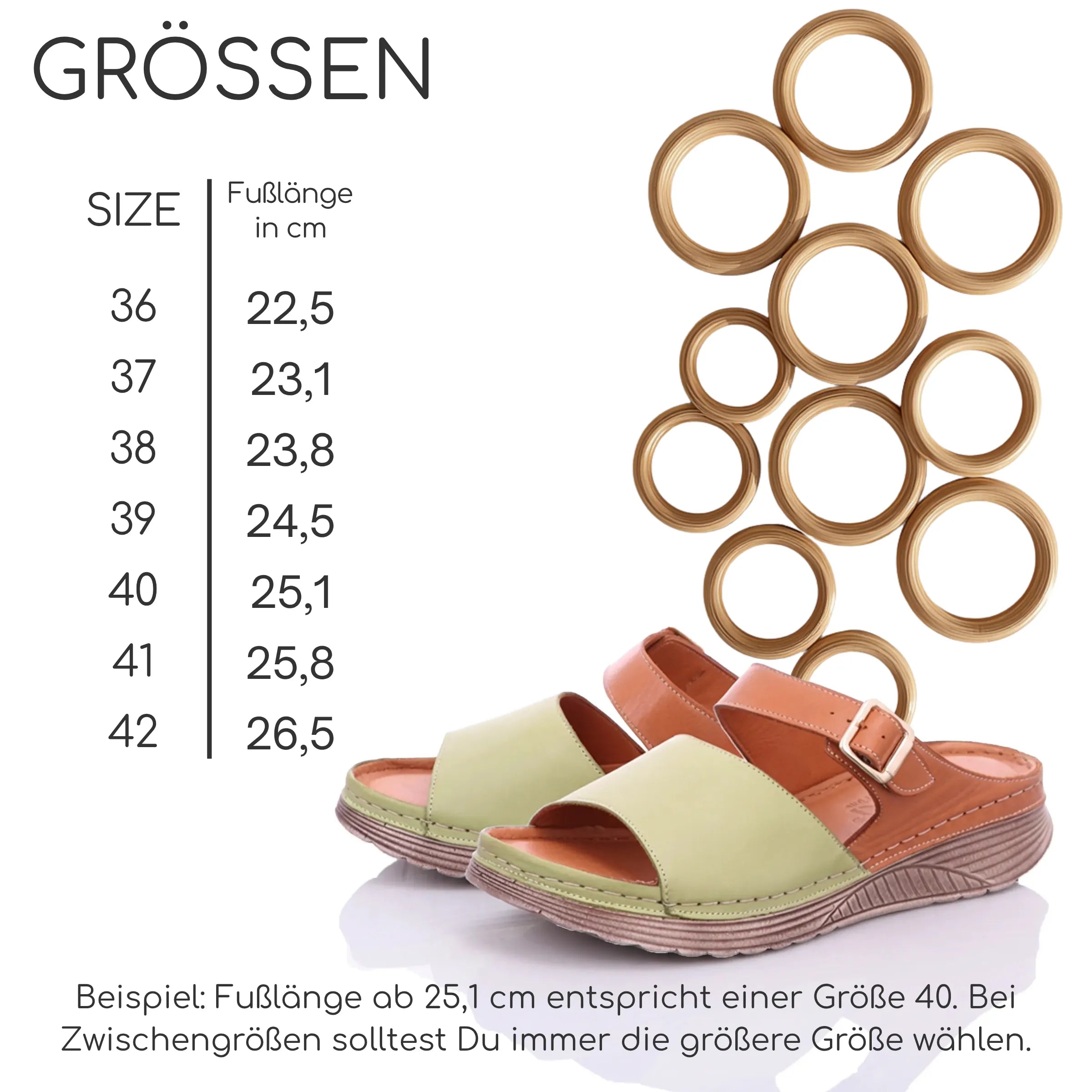 Gemini Damen Pantolette grün - Gemini Schuhe