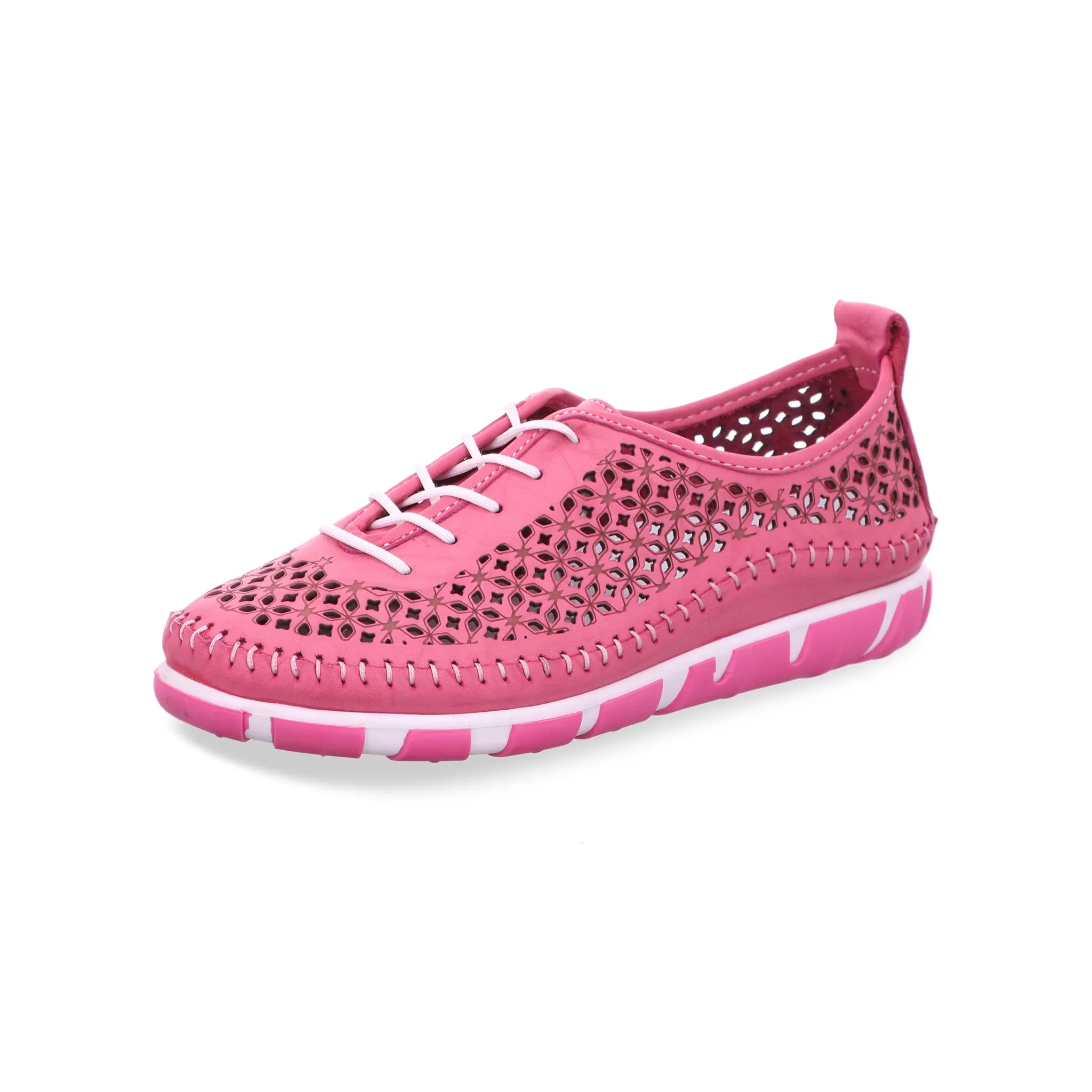 Gemini Damen Schnürschuh pink - Gemini Schuhe