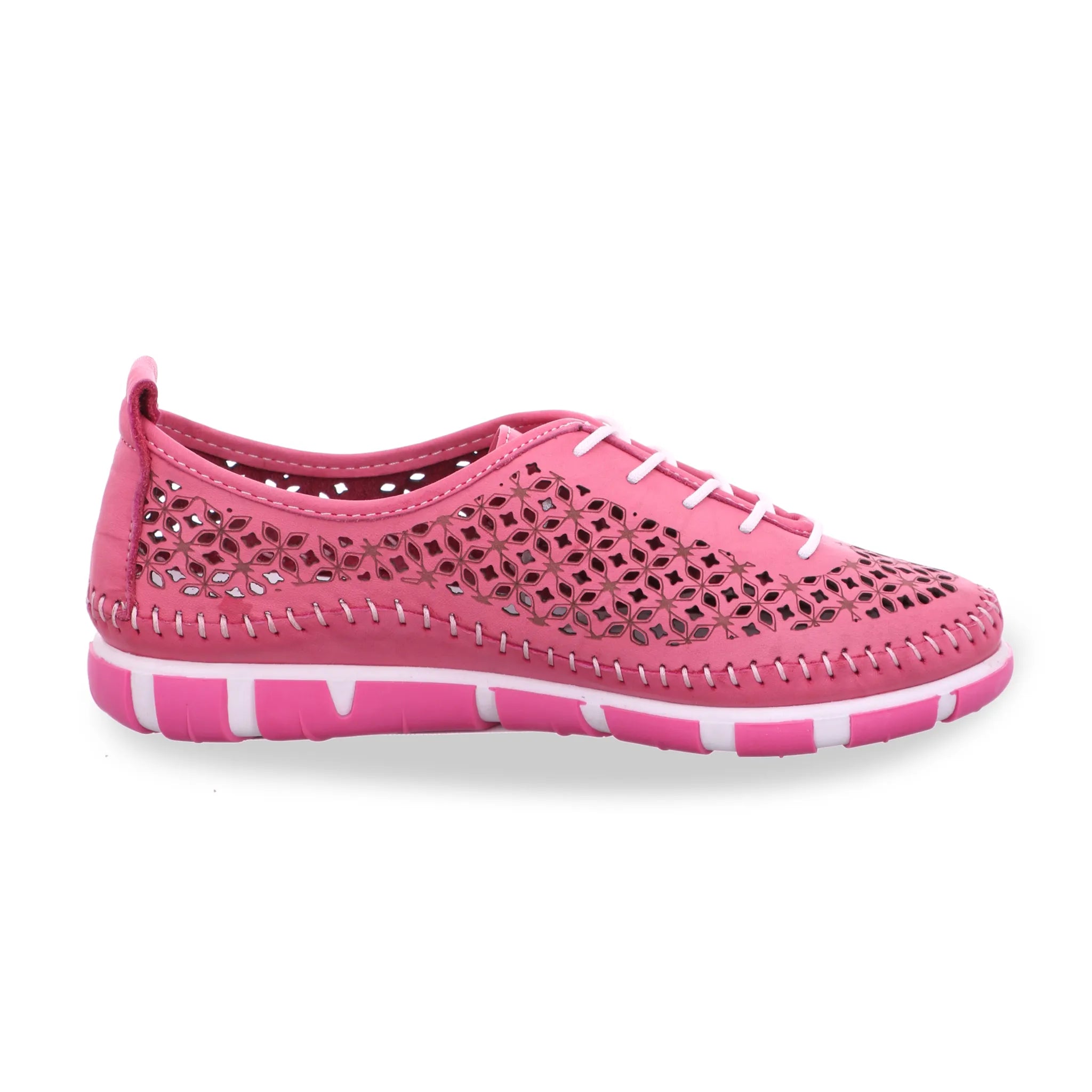 Gemini Damen Schnürschuh pink - Gemini Schuhe