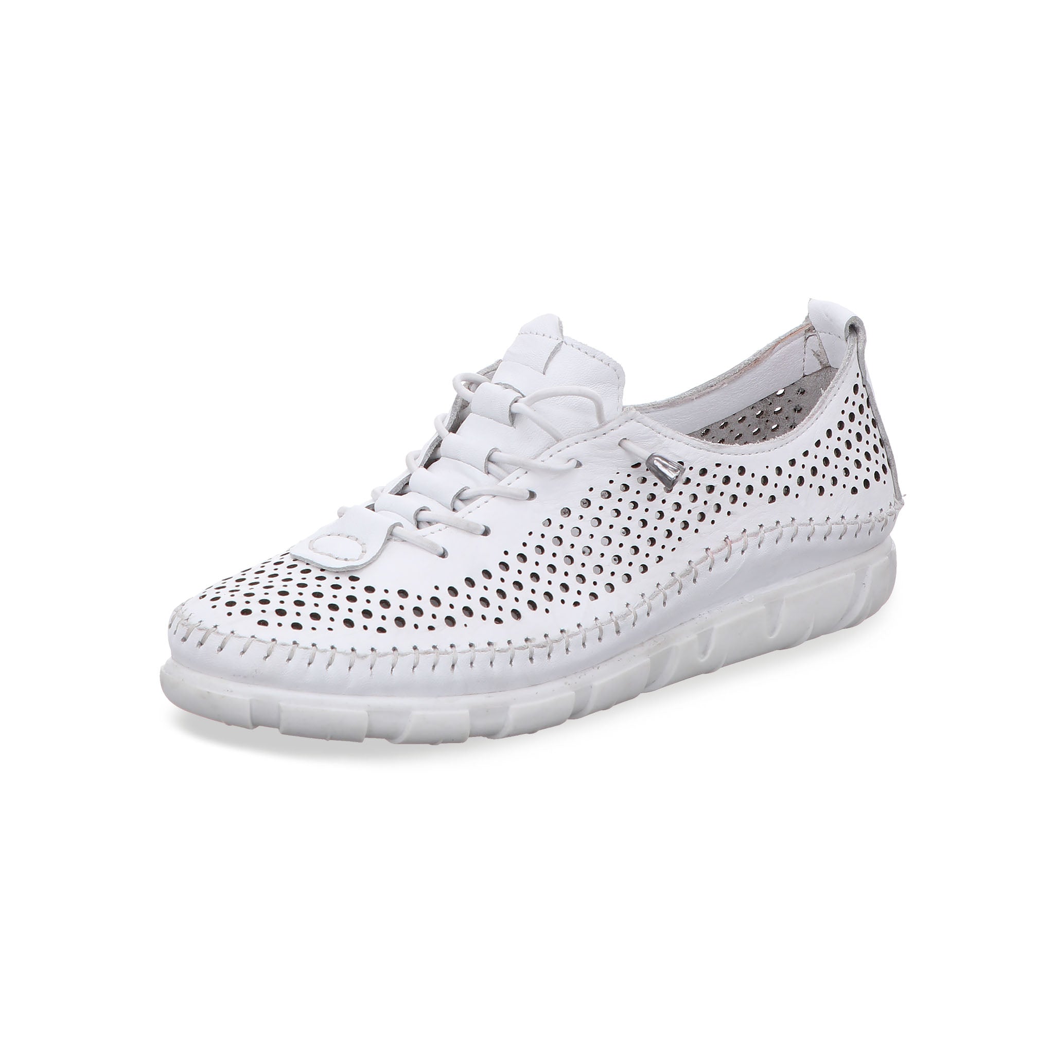 Gemini Damen Schnürschuh weiß - Gemini Schuhe