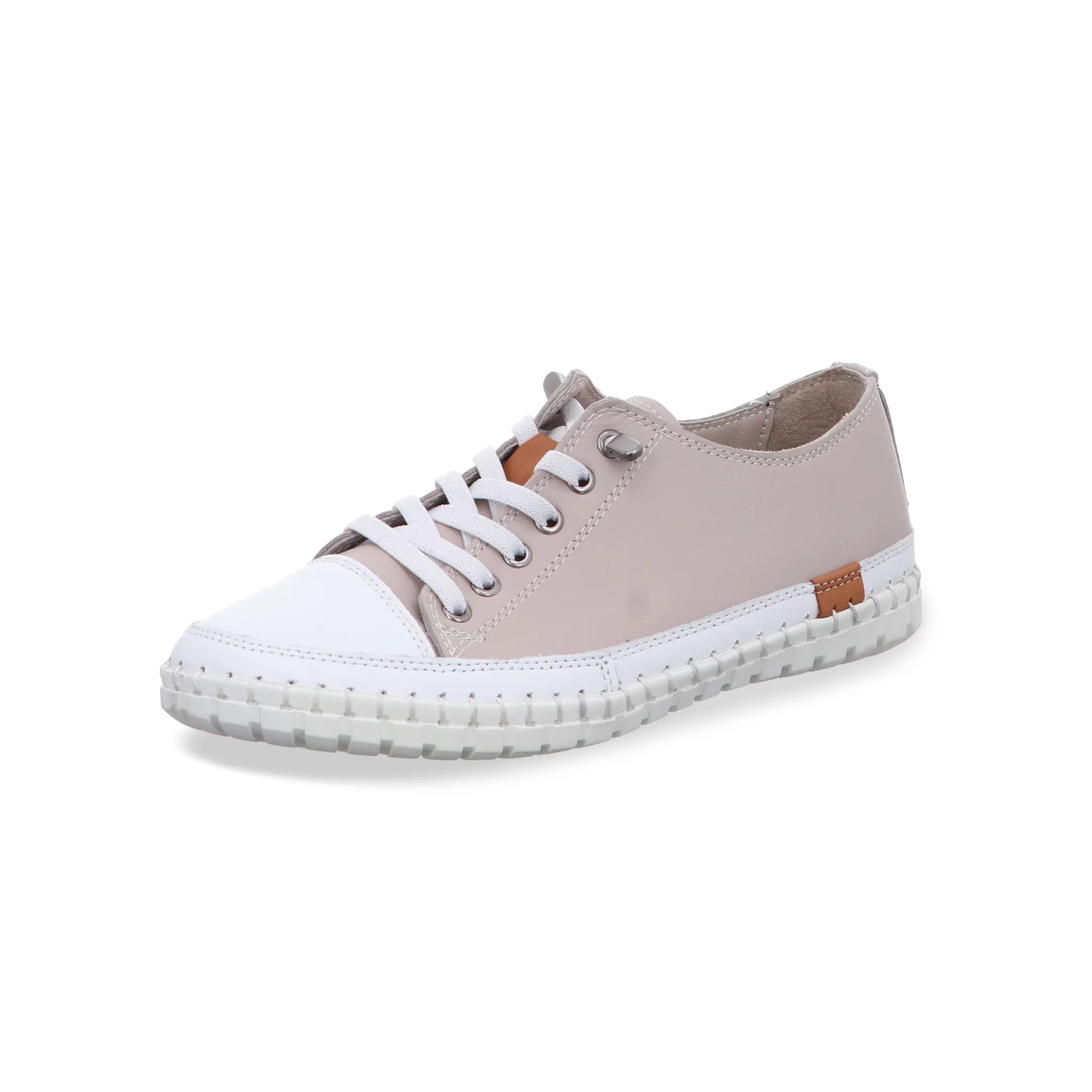 Gemini Damen Schnürschuh beige - Gemini Schuhe