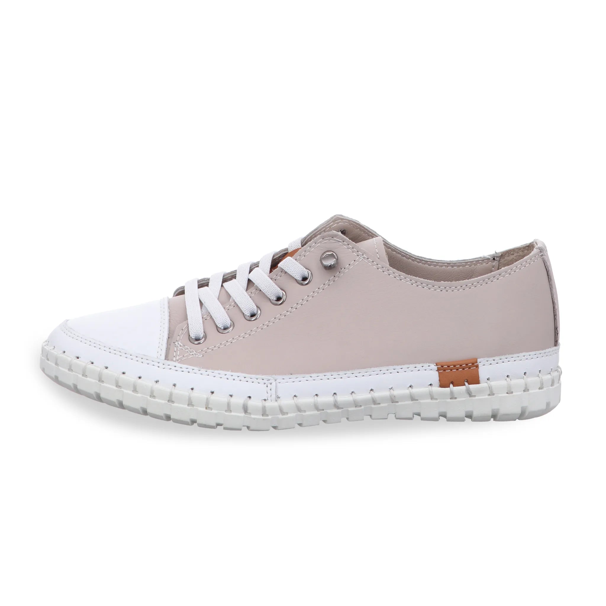 Gemini Damen Schnürschuh beige - Gemini Schuhe