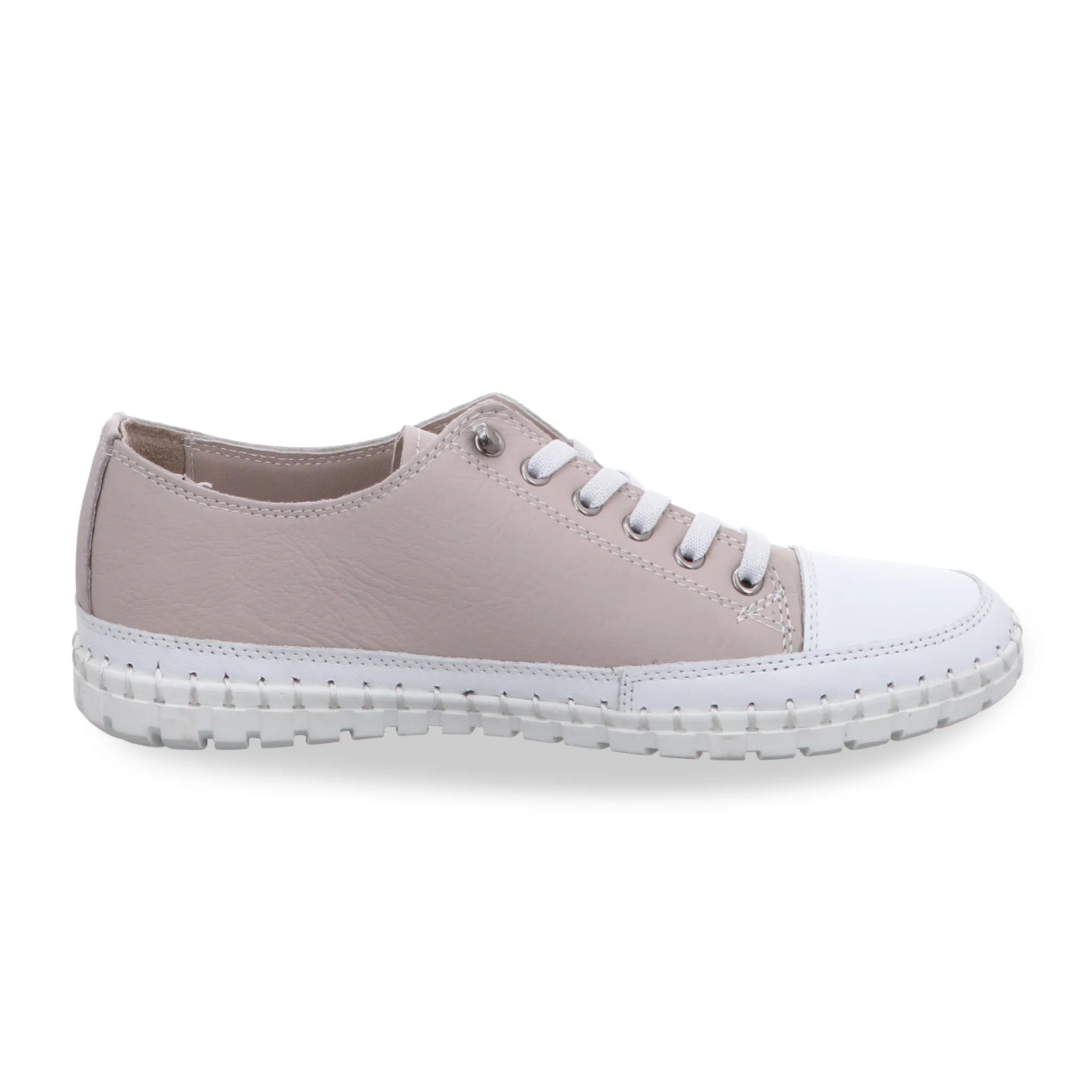 Gemini Damen Schnürschuh beige - Gemini Schuhe