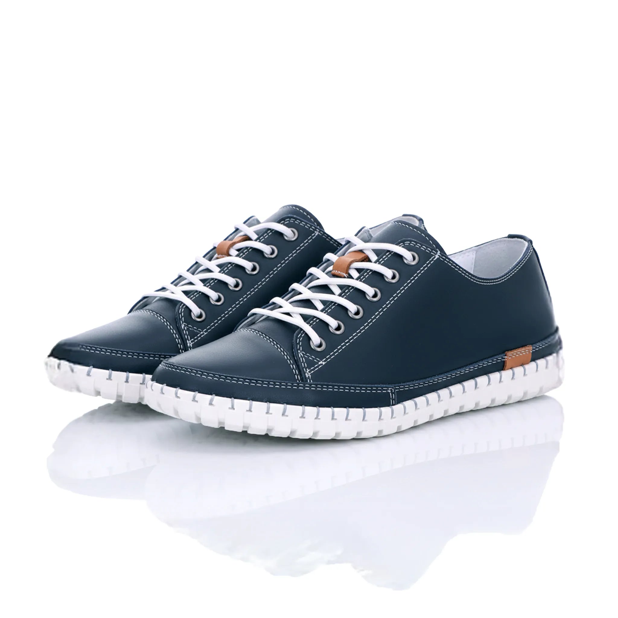 Gemini Damen Schnürschuh blau - Gemini Schuhe