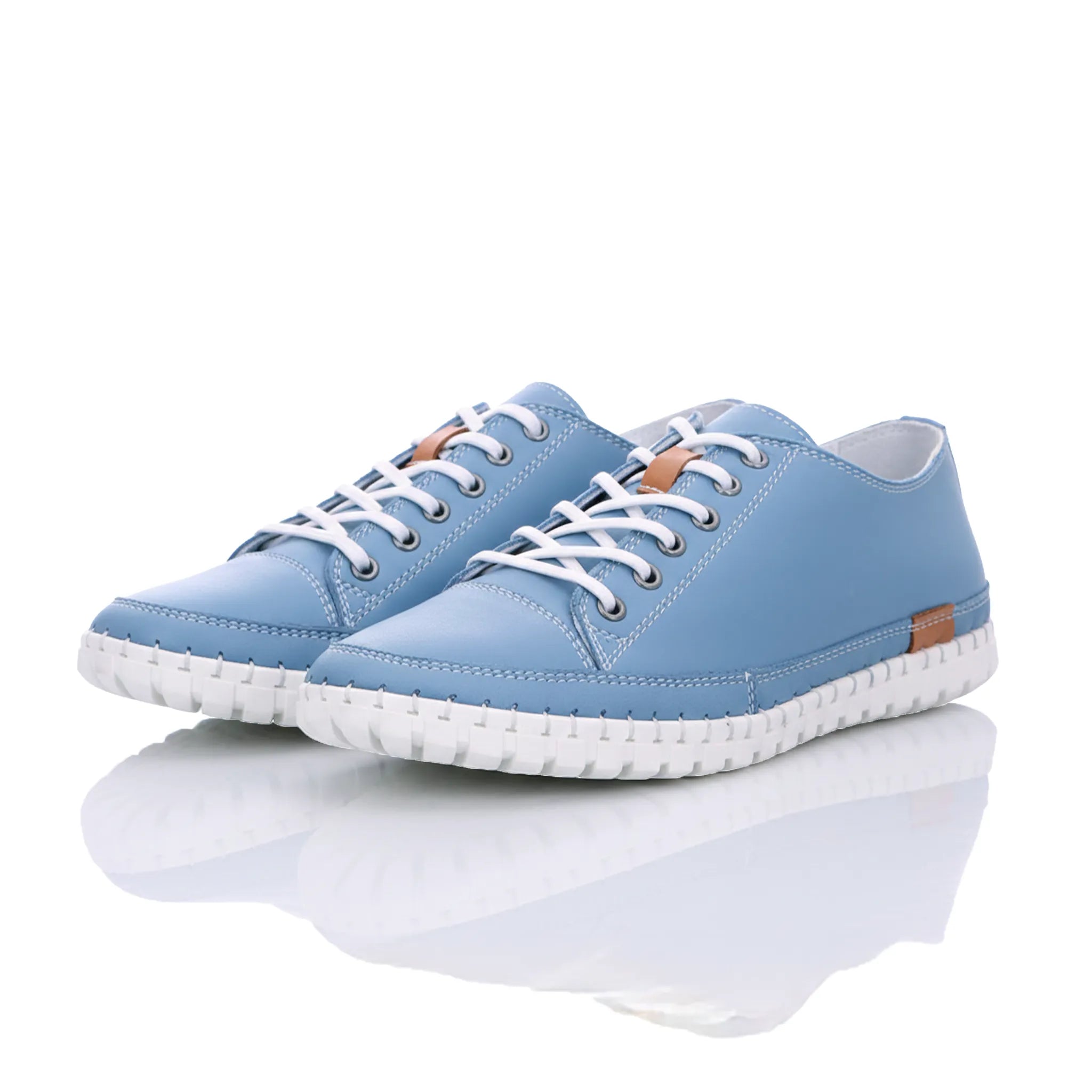 Gemini Damen Schnürschuh blau - Gemini Schuhe