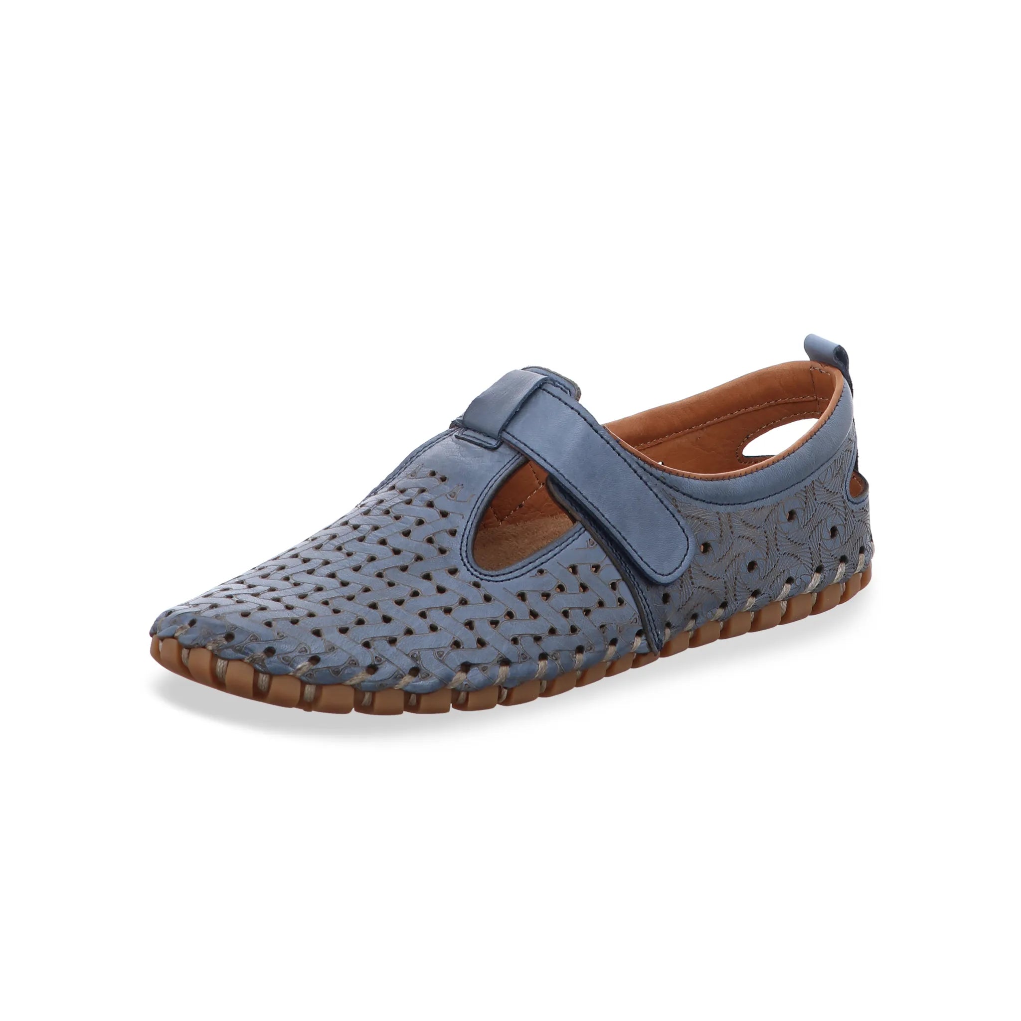 Gemini Damen Slipper blau - Gemini Schuhe