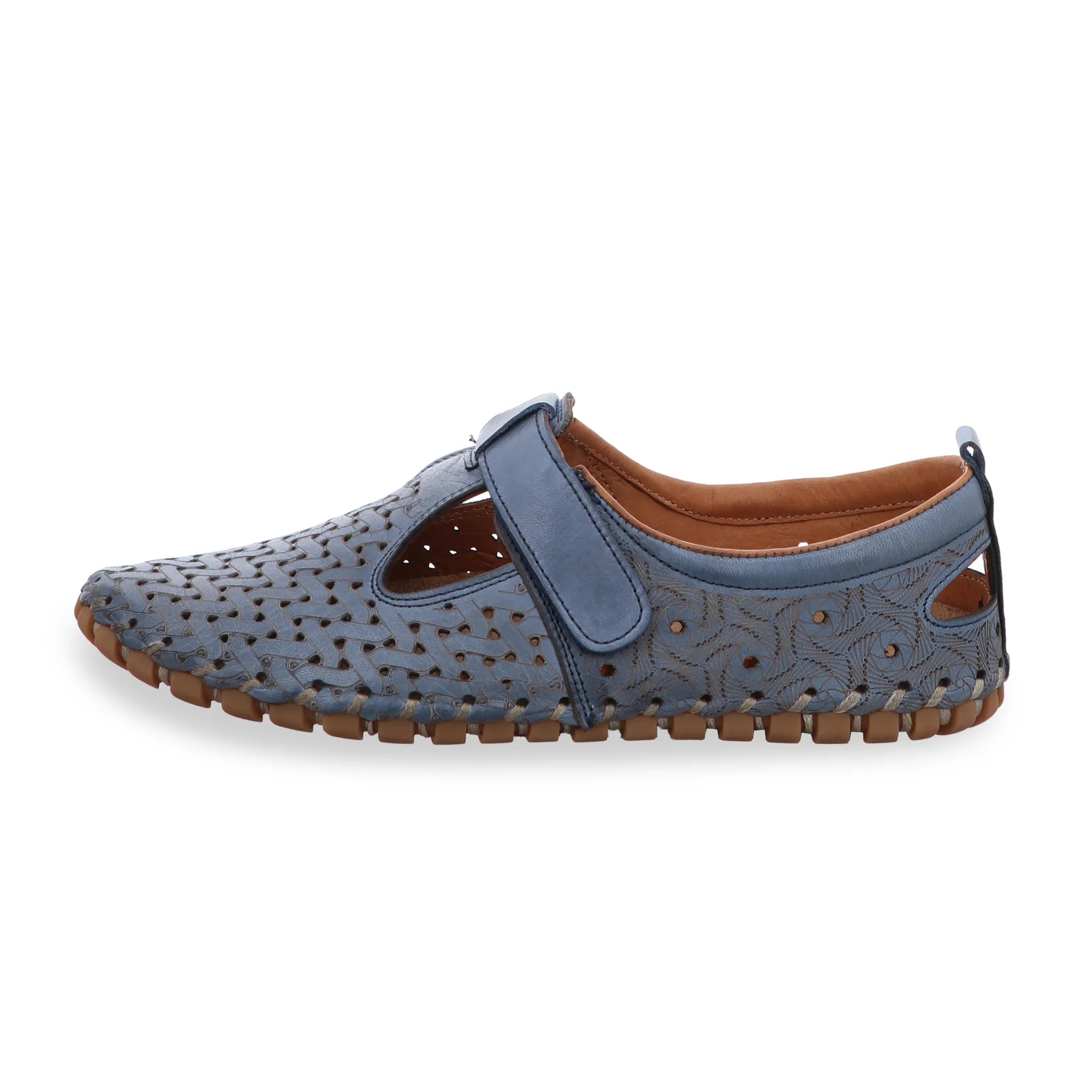 Gemini Damen Slipper blau - Gemini Schuhe