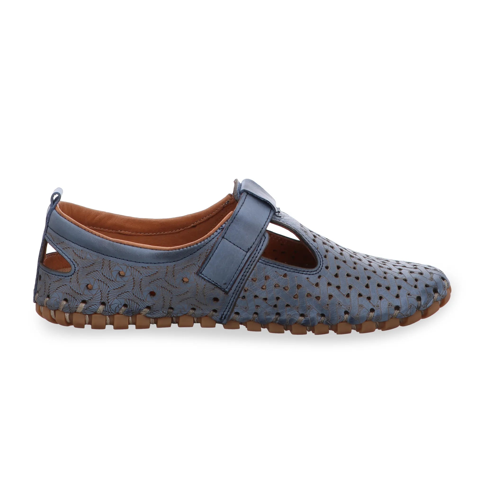 Gemini Damen Slipper blau - Gemini Schuhe
