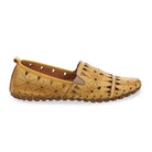 Gemini Damen Slipper ocker - Gemini Schuhe - Bildbeschreibung
