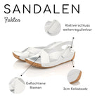 Gemini Damen Sandale weiß