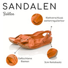 Gemini Damen Sandale orange