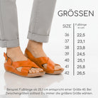 Gemini Damen Sandale orange