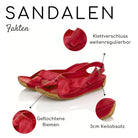 Gemini Damen Sandale rot 