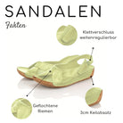 Gemini Damen Sandale grün