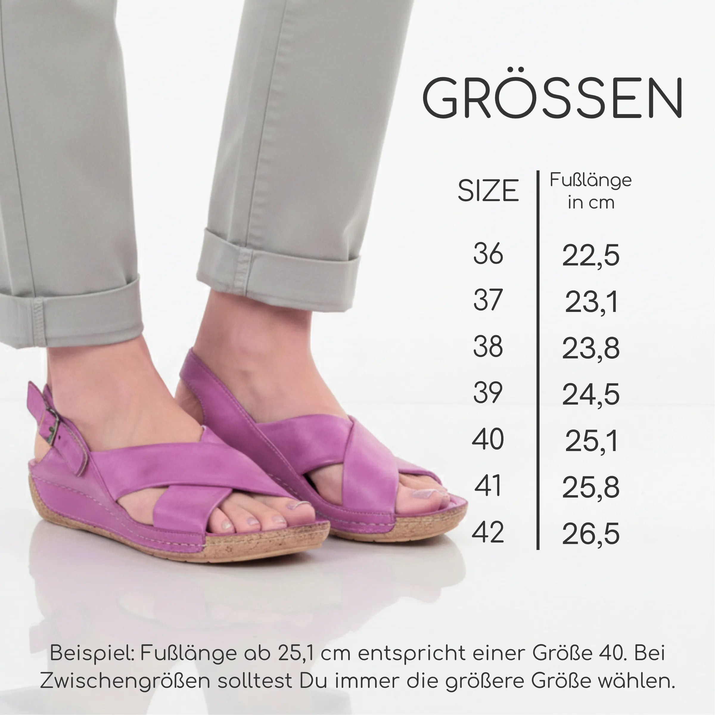Gemini Damen Sandale lila