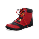 Gemini Damen Schnürboot rot - Gemini Schuhe - Bildbeschreibung
