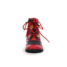 Gemini Damen Schnürboot rot - Gemini Schuhe - Bildbeschreibung