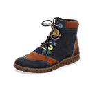 Gemini Damen Schnürboot blau - Gemini Schuhe