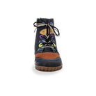 Gemini Damen Schnürboot blau - Gemini Schuhe