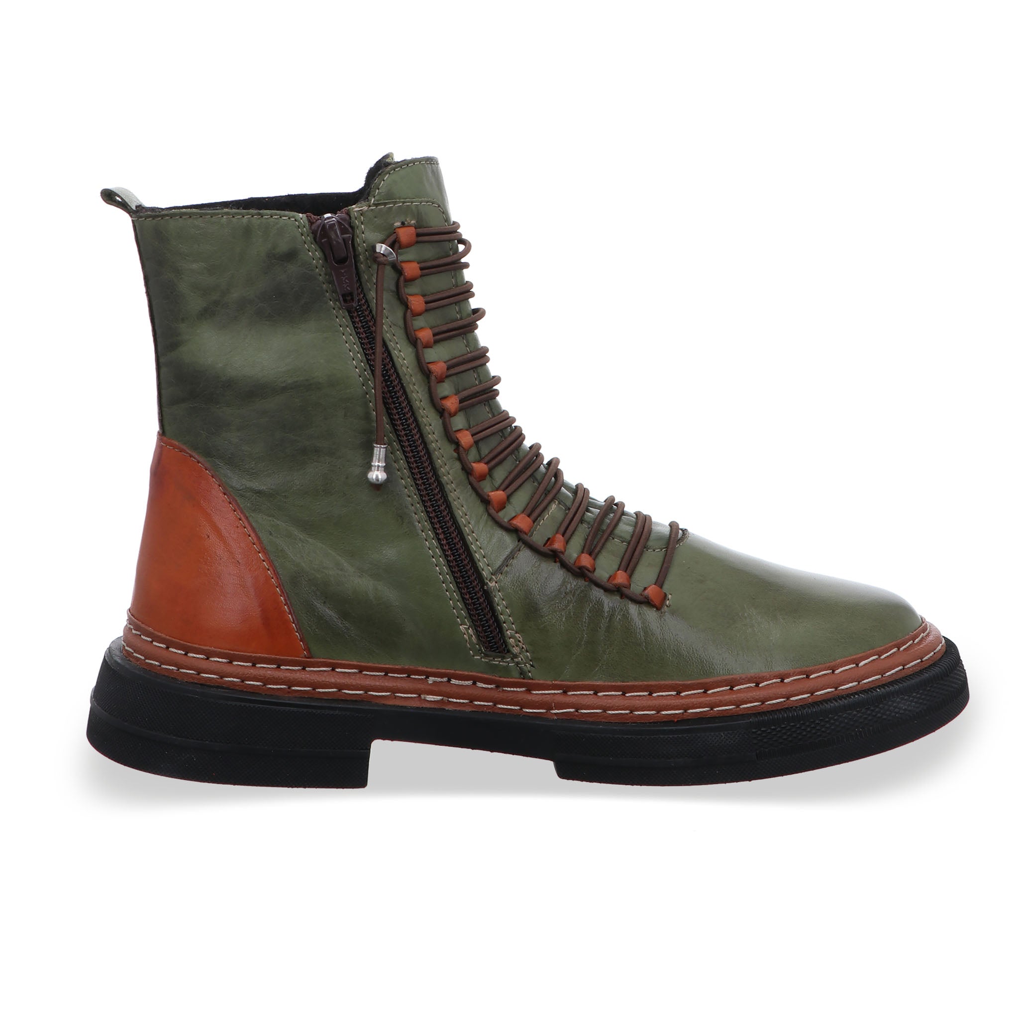Gemini Damen Boot grün - Gemini Schuhe