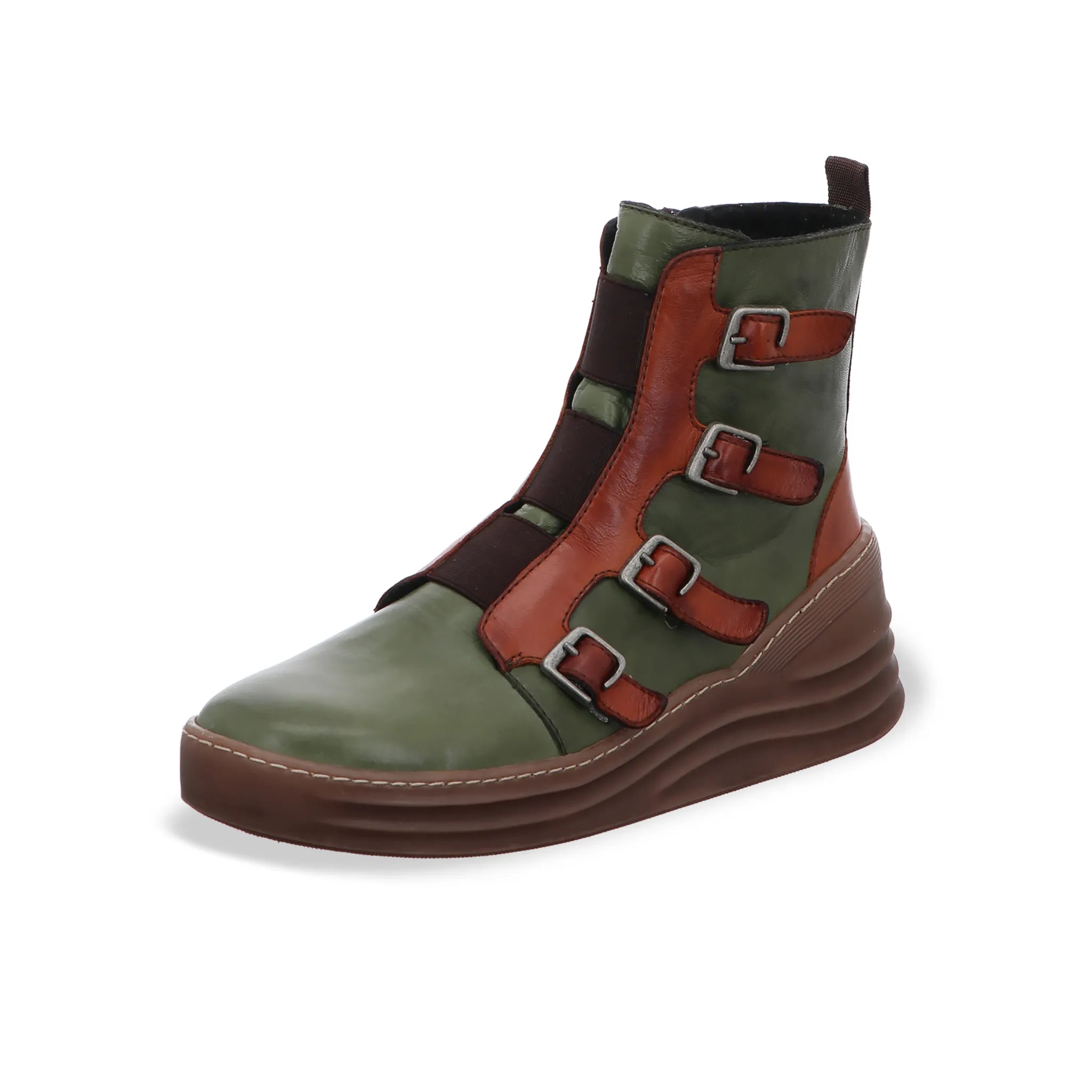 Gemini Damen Boot grün - Gemini Schuhe - Bildbeschreibung