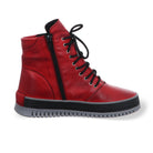 Gemini Damen Schnürboot rot - Gemini Schuhe - Bildbeschreibung