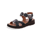 Gemini Damen Sandale schwarz - Gemini Schuhe - Bildbeschreibung