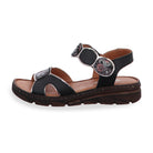 Gemini Damen Sandale schwarz - Gemini Schuhe - Bildbeschreibung