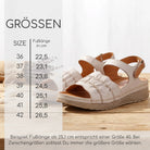 Gemini Damen Sandale Leder grau, breiter Riemen, Klettverschluss