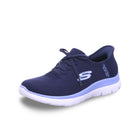 Skechers Damen Slip-ins blau - Gemini Schuhe