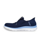 Skechers Damen Slip-ins blau - Gemini Schuhe
