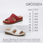 Gemini Damen Pantolette rot - Gemini Schuhe