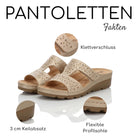 Gemini Damen Pantolette gold - Gemini Schuhe