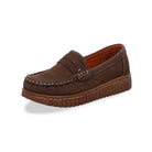 Gemini Damen Slipper braun/grün - Gemini Schuhe