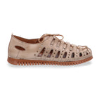 Gemini Damen Schnürschuh beige - Gemini Schuhe - Bildbeschreibung