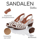 Gemini Damen Sandale weiß - Gemini Schuhe