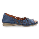 Gemini Damen Slipper blau - Gemini Schuhe - Bildbeschreibung
